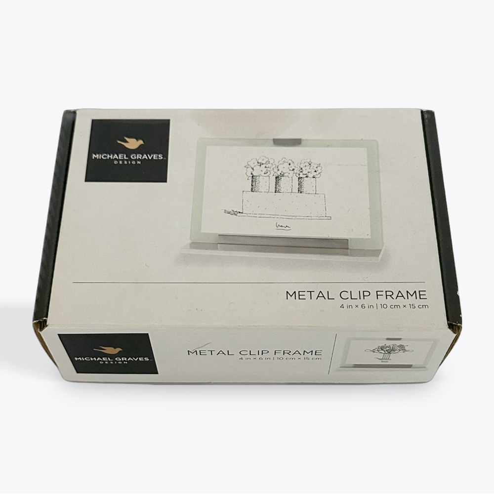 Michael Graves Metal Clip Frame - Silver